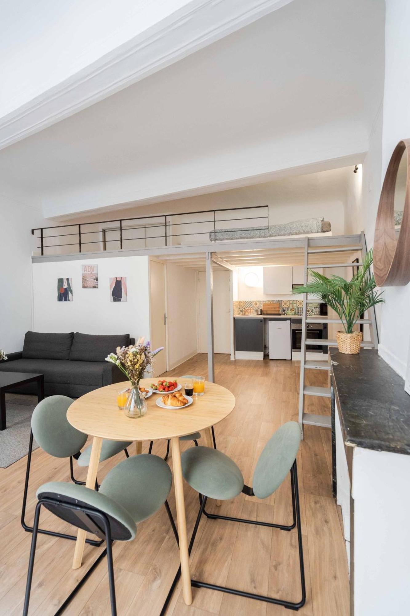 Studio Mezzanine Aumone Vieille Aix-en-Provence Exteriör bild
