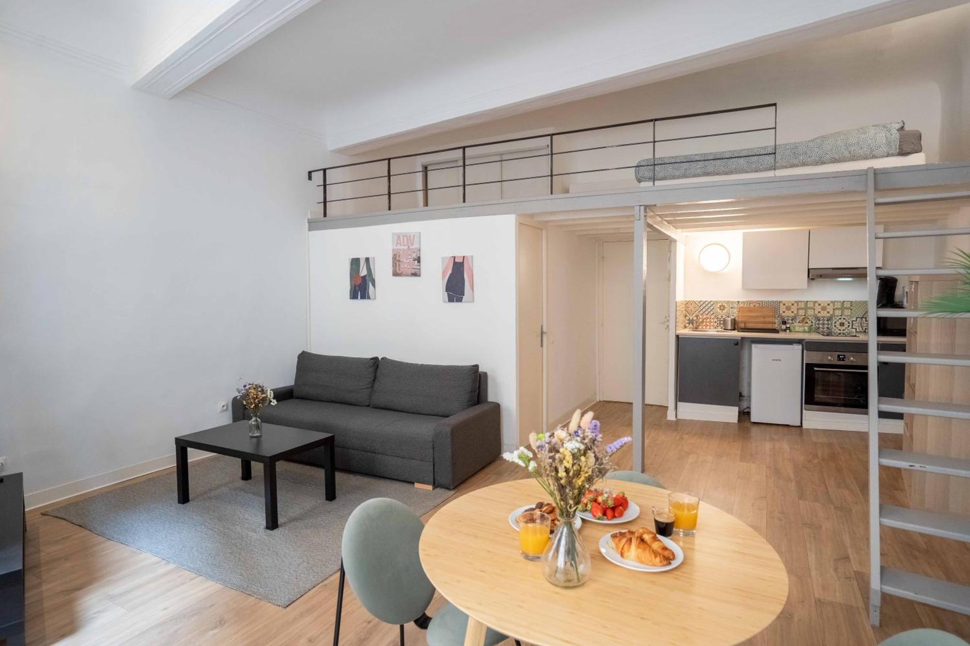 Studio Mezzanine Aumone Vieille Aix-en-Provence Exteriör bild