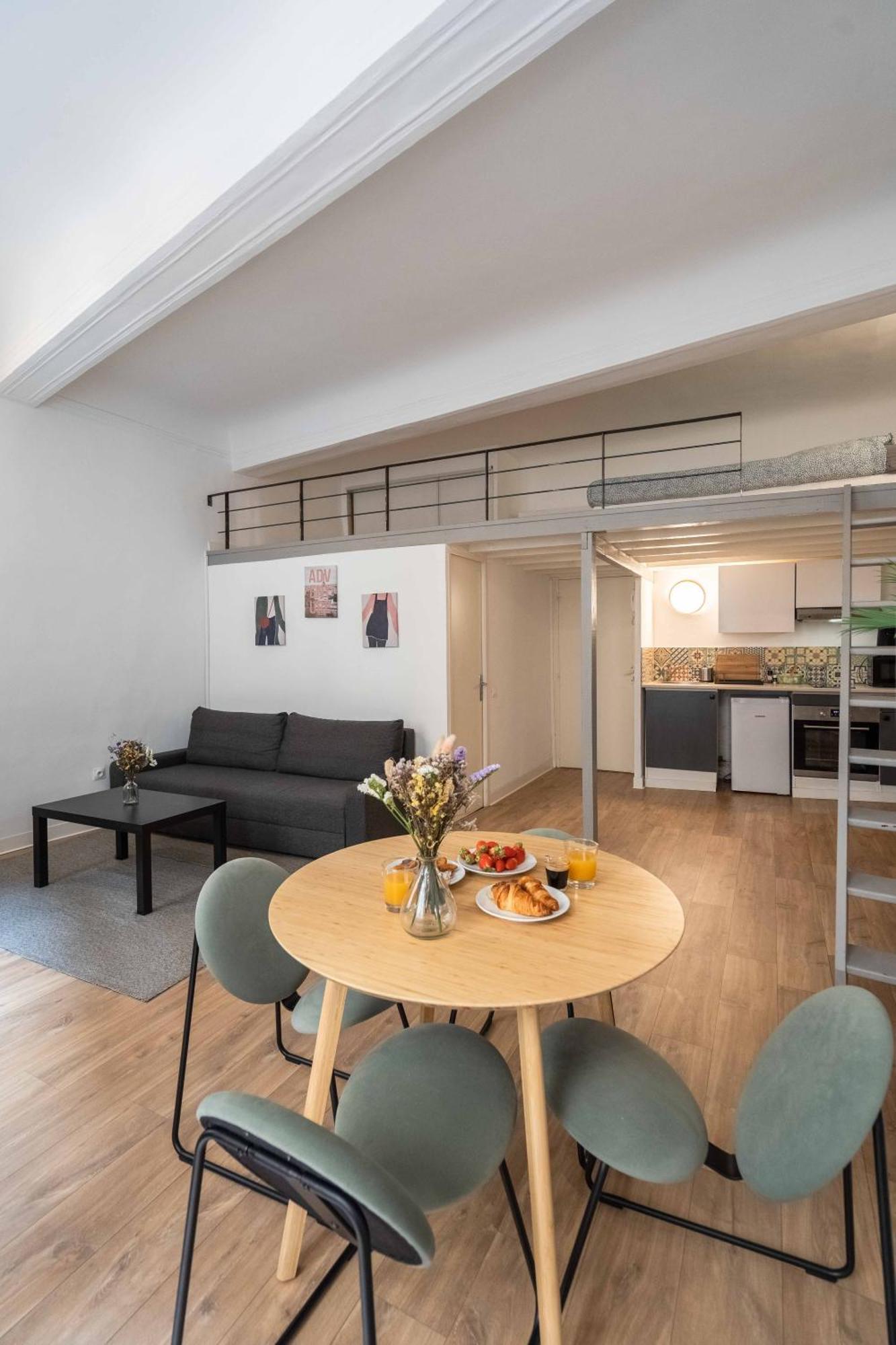 Studio Mezzanine Aumone Vieille Aix-en-Provence Exteriör bild
